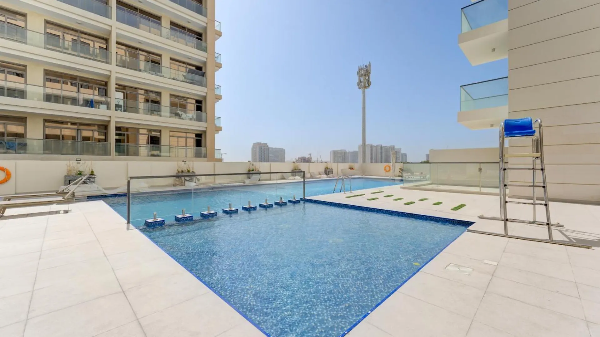 Bright & Luxury Studio With Balcony In Al Furjan Dubai Apartment