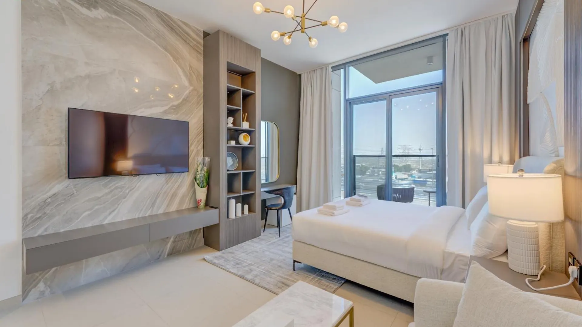 Bright & Luxury Studio With Balcony In Al Furjan Dubai 0*,  United Arab Emirates